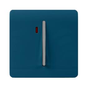 ART-WHS2MD  45 Amp Neon Insert Double Pole Switch Midnight Blue